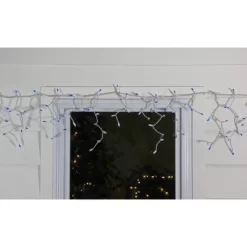 Northlight Mini Icicle Christmas Lights - Blue - 2.5' White Wire - 50ct -Christmas Decorations Store GUEST b8c99d6e 3e9c 4eb2 ad9e bf51ad5a54cb