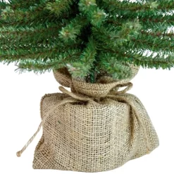 Northlight 1.5 FT Potted Downswept Mini Village Pine Medium Artificial Christmas Tree, Unlit -Christmas Decorations Store GUEST b94e2342 0307 493e b011 430856425892