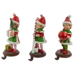 Northlight Standing Christmas Elves Stocking Holders - 8.5" - Set Of 3 8 Northlight Standing Christmas Elves Stocking Holders - 8.5" - Set Of 3 -Christmas Decorations Store GUEST bcb7d16c 62c7 4093 89f8 e28f427b2dd3