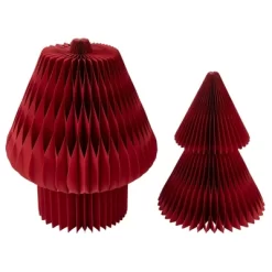 Northlight Tall Foldable Accordion Honeycomb Paper Christmas Tree - 4' - Red -Christmas Decorations Store GUEST bd95f9af 4532 4b44 8db9 7fbfdb1b8828