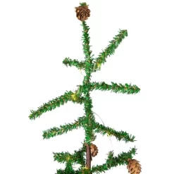 Northlight Pre-lit Christmas Tree With Pinecones And Burlap Base - 4' - Clear Lights -Christmas Decorations Store GUEST bedb6782 d411 4b54 81e5 50f9987aa811