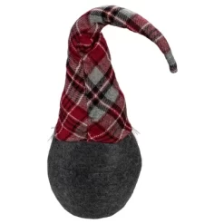 Northlight Plaid Bendable Hat Gnome Sitting Christmas Decoration - 25" - Red And Gray -Christmas Decorations Store GUEST c22f288f fbd5 4944 828c 5d6639b52fd2