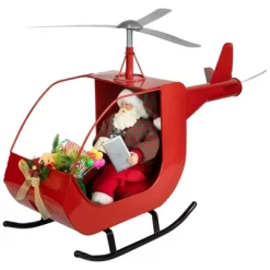 Northlight Lighted And Musical Santa Claus Helicopter Christmas Decoration - 31" -Christmas Decorations Store GUEST c2b9d735 487e 437c 8f51 224befd525cf