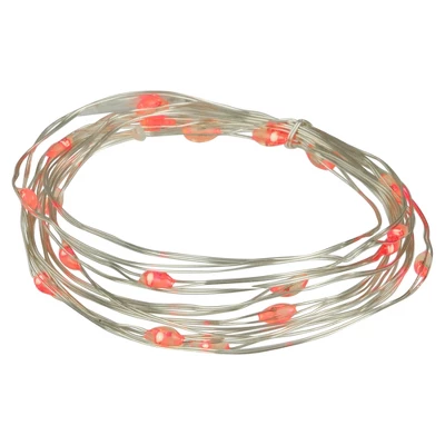 Northlight 20-Count Red LED Micro Fairy Christmas Lights - 6ft, Copper Wire 3 Northlight 20-Count Red LED Micro Fairy Christmas Lights - 6ft, Copper Wire