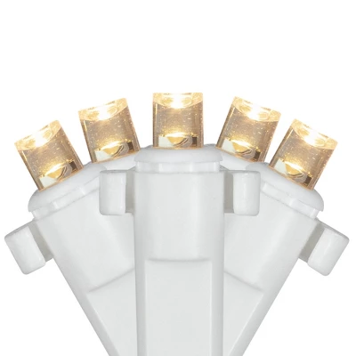 Northlight 4' X 6' Warm White LED Wide Angle Net Style Christmas Lights, White Wire 4 Northlight 4' X 6' Warm White LED Wide Angle Net Style Christmas Lights, White Wire - Image 2