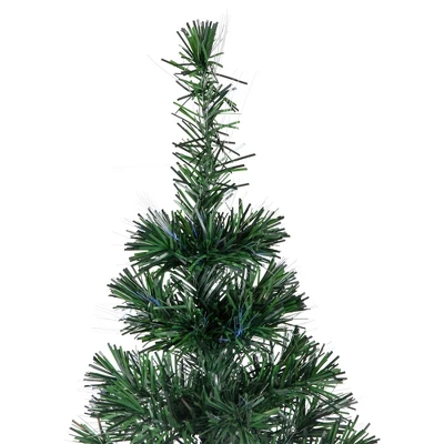 Northlight Pre-Lit Medium Multi-Color Fiber Optic Pine Christmas Tree - 4' 4 Northlight Pre-Lit Medium Multi-Color Fiber Optic Pine Christmas Tree - 4' - Image 2