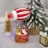 Northlight Musical And Animated Blimp And Santa Christmas Decoration - 8.5" - Red And White -Christmas Decorations Store GUEST c7113047 1c16 4c71 aa7d 55f9a51e1d84