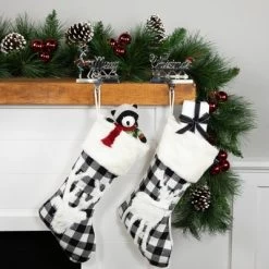 Northlight Set Of 2 Silver Reindeer Merry Christmas Metal Stocking Holders 5.5" -Christmas Decorations Store GUEST c894ea82 5727 4dda aa1d bd15495085bd