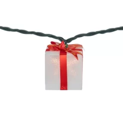 Northlight Bow Wrapped Presents Christmas Light Set - Clear - 7.5' Green Wire - 10ct -Christmas Decorations Store GUEST c8f37872 3b78 4677 9307 49d0ca3e3a19