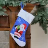 Northlight Embroidered Santa Claus With Gift Christmas Stocking - 15" -Christmas Decorations Store GUEST cac5d5cd 506e 4f6c beac 60990f5df8da