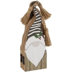Northlight Wooden Gnomes Hinged Christmas Decoration - 10.75" -Christmas Decorations Store GUEST cb079d4d e47e 425f b157 f8bca268d386