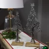 Northlight Starry Trees Metal Christmas Decorations - 18.5" - Silver - Set Of 2 -Christmas Decorations Store GUEST cc48f9f6 f671 4492 94b4 9faf59a88dc5