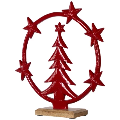 Northlight Star Bright Metal Tree Christmas Decoration - 12" 5 Northlight Star Bright Metal Tree Christmas Decoration - 12" - Image 3