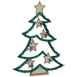 Northlight Lighted Christmas Tree With Stars Window Silhouette - 17.75" -Christmas Decorations Store GUEST d15d77b4 716b 49ad 9376 4cb8f3e48917