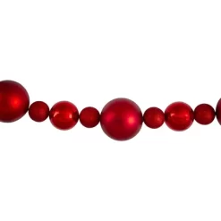 Northlight 6' Red Shatterproof Ball Artificial Christmas Garland - Unlit -Christmas Decorations Store GUEST d1c6708c 652a 47c4 a6e8 7b54c76b54ca