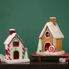Northlight Gingerbread Glitter Candy House Christmas Decoration - 13" -Christmas Decorations Store GUEST d2e7323f 9c70 488d 9bcf fc52e5053f45