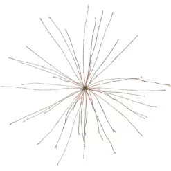 Northlight 20" LED Lighted Firework Silver Branch Christmas Decoration - Red Lights -Christmas Decorations Store GUEST d35291f5 4102 4f7a 99e9 409d886acb1c