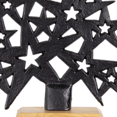 Northlight Super Star Tree Metal Christmas Decoration - 16.5" 7 Northlight Super Star Tree Metal Christmas Decoration - 16.5" - Image 5