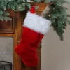 Northlight Plush Traditional Christmas Stocking With Cuff - 20" - Red And White 1 Northlight Plush Traditional Christmas Stocking With Cuff - 20" - Red And White -Christmas Decorations Store GUEST d5a15c51 e4ed 4a31 8ec2 a5a379b81143