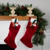 Northlight Angel Glittered Christmas Stocking Holders - 5.5" - Gold - Set Of 2 -Christmas Decorations Store GUEST d5a5ef37 2f61 4289 aae0 a308804dd00c