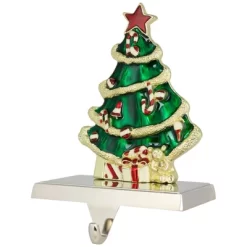 Northlight Decorated Christmas Tree Metal Stocking Holder - 6" -Christmas Decorations Store GUEST d5b24524 7007 464c 9c50 9d592e638629