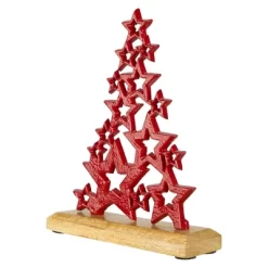 Northlight Tree Of Stars Metal Christmas Decoration - 8.75" - Red -Christmas Decorations Store GUEST d5e0232e a083 4a5c bdf6 717f87cf722a