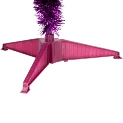 Northlight 4' Purple Artificial Tinsel Christmas Tree, Unlit -Christmas Decorations Store GUEST d7034eda a610 4fd7 92e0 558a15e22239
