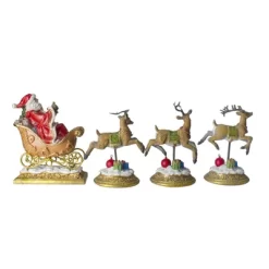 Northlight Santa And Reindeer Christmas Stocking Holders - 9.5" - Set Of 4 -Christmas Decorations Store GUEST d7267f19 8555 4c1c af0b 7da75e356fca