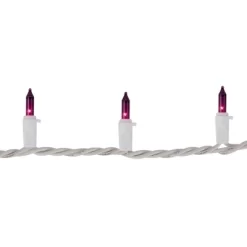 Northlight Mini Incandescent Christmas Lights - Purple - 7' White Wire - 35ct -Christmas Decorations Store GUEST d7b2b7fd c9c9 4702 a2bd f16eca353b03