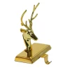 Northlight Shiny Metal Deer Head Christmas Stocking Holder - 8" - Gold Finish -Christmas Decorations Store GUEST d824aca2 c00a 4e1f bc7c d0cab526cae6