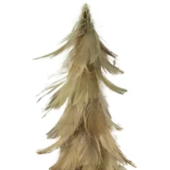 Northlight Small Layered Feathers Cone Tree Christmas Tabletop Decoration - 15.75" -Christmas Decorations Store GUEST d9666fef 5705 423a baeb 952c1e41eda3