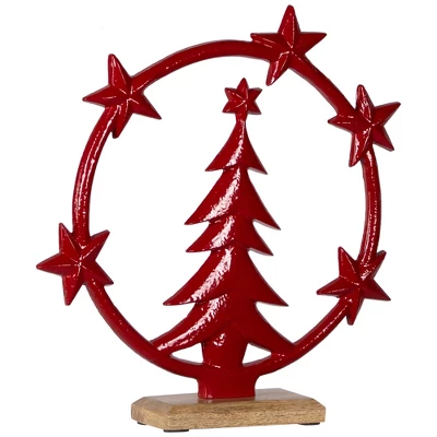 Northlight Star Bright Metal Tree Christmas Decoration - 12" 4 Northlight Star Bright Metal Tree Christmas Decoration - 12" - Image 2