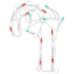 Northlight LED Candy Cane Window Silhouette Christmas Decoration - 12" - Multicolor Lights -Christmas Decorations Store GUEST dc7b841a 12ac 4eea 9afe 209dff8b4f11