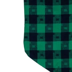 Northlight 20" Green And Black Plaid Christmas Stocking -Christmas Decorations Store GUEST dee959f9 9610 4c6a 9ef0 0b8b0b5fb531