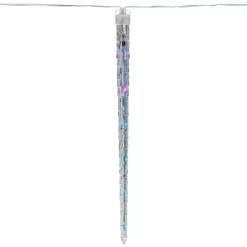 Northlight LED Color Changing Cascading Icicle Christmas Light Tubes - Multicolor - 13' Clear Wire - 5ct -Christmas Decorations Store GUEST df58bfd9 5db8 4c78 acf7 38aa6fc8a37a