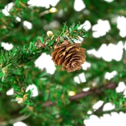 Northlight Pre-lit Christmas Tree With Pinecones And Burlap Base - 4' - Clear Lights -Christmas Decorations Store GUEST dfb17d3e a3dd 453b b1c3 52cace1b3868