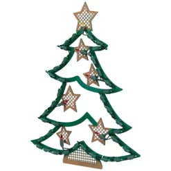 Northlight Lighted Christmas Tree With Stars Window Silhouette - 17.75" -Christmas Decorations Store GUEST e0319ccd 3309 42f2 b2c4 4cc6905e261d