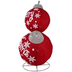 Northlight Lighted Stacked Ornament Balls Outdoor Christmas Decoration - 35" - Warm White LED -Christmas Decorations Store GUEST e0de355b 7405 4876 807f 565fc9dff2ec