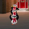 Northlight 41" Lighted Stacked Penguin Family Outdoor Christmas Decoration -Christmas Decorations Store GUEST e21240c7 e81d 404f 91c1 35f6bbb5bc8e