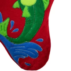 Northlight 19.5" Red Velveteen Fishing Themed Christmas Stocking With Green Cuff 10 Northlight 19.5" Red Velveteen Fishing Themed Christmas Stocking With Green Cuff -Christmas Decorations Store GUEST e3b44517 2a0e 4530 8e20 6ff06545f960