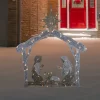 Northlight LED Lighted Holy Family Nativity Scene Outdoor Christmas Decoration - 44" - Warm White -Christmas Decorations Store GUEST e3f00e15 a638 4079 892d dc67a47b119c