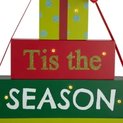 Northlight Lighted "Tis The Season To Be Jolly" Christmas Decoration - 11.75" 11 Northlight Lighted "Tis The Season To Be Jolly" Christmas Decoration - 11.75" -Christmas Decorations Store GUEST e4404675 994e 4a86 a008 ba077c089407