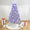 Northlight Pre-Lit Medium Color Changing Fiber Optic Artificial Christmas Tree - 4' - White - Blue LED Lights -Christmas Decorations Store GUEST e4c4bfa1 fadd 4277 ac2b 93777cadc97a