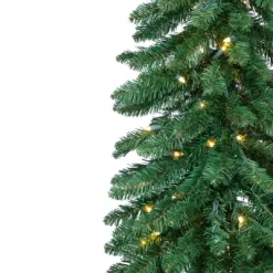Northlight Pre-Lit Pencil Alpine Artificial Christmas Tree - 5' - Clear Lights -Christmas Decorations Store GUEST e7ab2c32 a95e 47d7 a0cb 473b796557ba