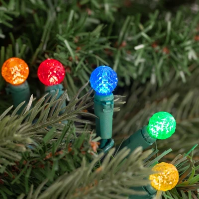 Northlight LED G12 Berry Christmas Lights - Multicolor - 16' Green Wire - 50 Ct 3 Northlight LED G12 Berry Christmas Lights - Multicolor - 16' Green Wire - 50 Ct