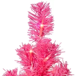 Northlight Pre-Lit Tinsel Artificial Christmas Tree - 3' - Pink - Clear Lights -Christmas Decorations Store GUEST ebdb418f 265b 4fb7 8bae 4ca83ef76fb3