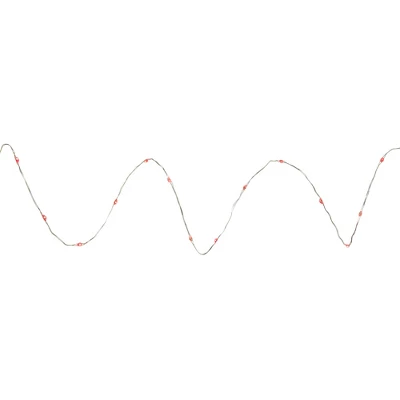 Northlight 20-Count Red LED Micro Fairy Christmas Lights - 6ft, Copper Wire 5 Northlight 20-Count Red LED Micro Fairy Christmas Lights - 6ft, Copper Wire - Image 3