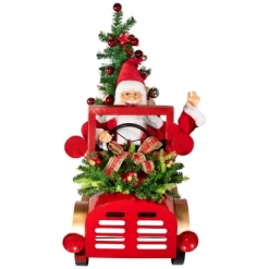 Northlight Animated And Musical Santa Driving Vintage Truck Christmas Decoration - 36.5" 8 Northlight Animated And Musical Santa Driving Vintage Truck Christmas Decoration - 36.5" -Christmas Decorations Store GUEST ed0524ce a79f 40e1 9323 3c12fbc21b54