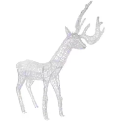 Northlight LED Color Changing Commercial Grade Acrylic Reindeer Outdoor Christmas Decoration - 46.5" -Christmas Decorations Store GUEST ee30b655 93e7 4c83 916c 67b7a2fc2586