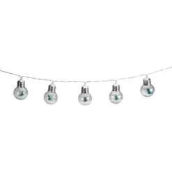 Northlight 10-Count LED Christmas Trees In Bulbs, Warm White Lights, 4.25ft Clear Wire -Christmas Decorations Store GUEST ef3430ea 4cb8 420d be08 b156924efef9